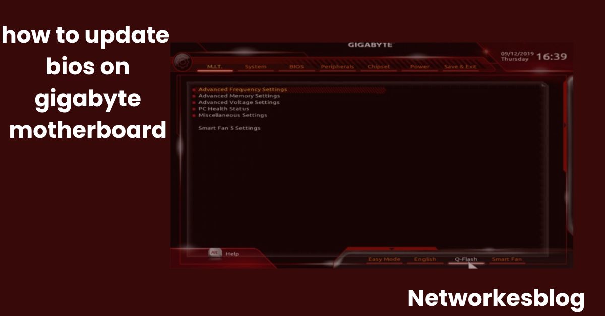how to update bios on gigabyte motherboard