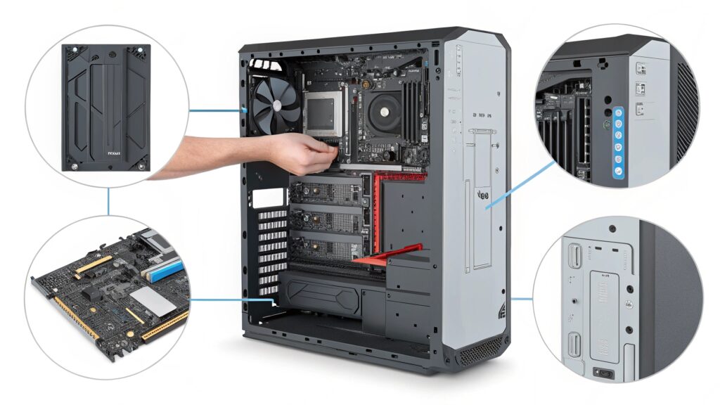 Open Your PC Case (Physical Check)
