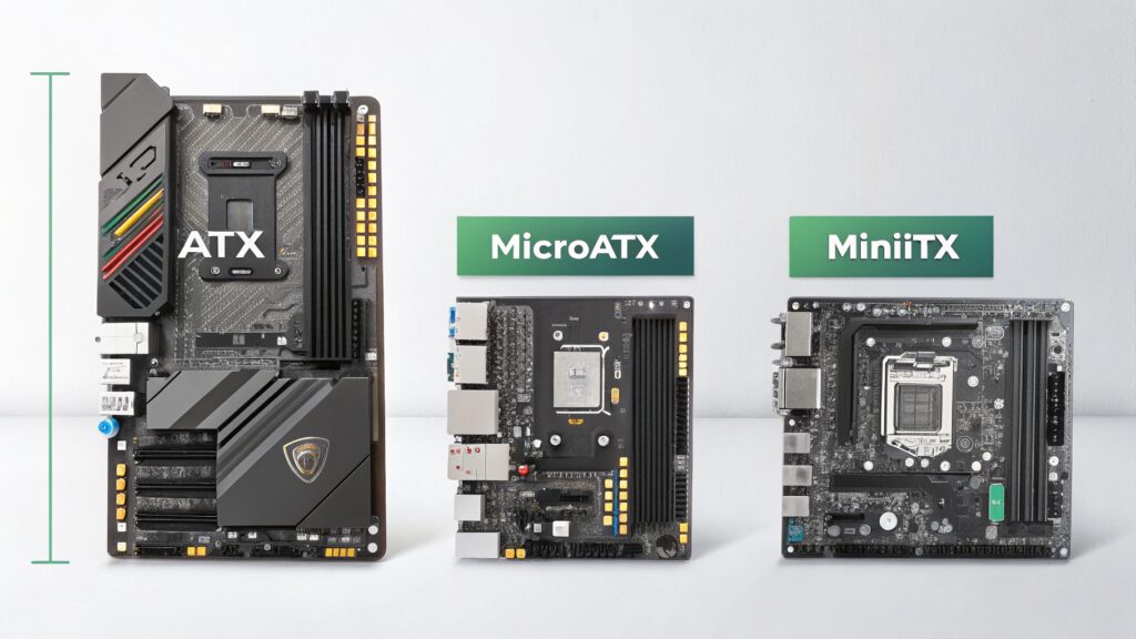 Motherboard Size Comparison Chart
