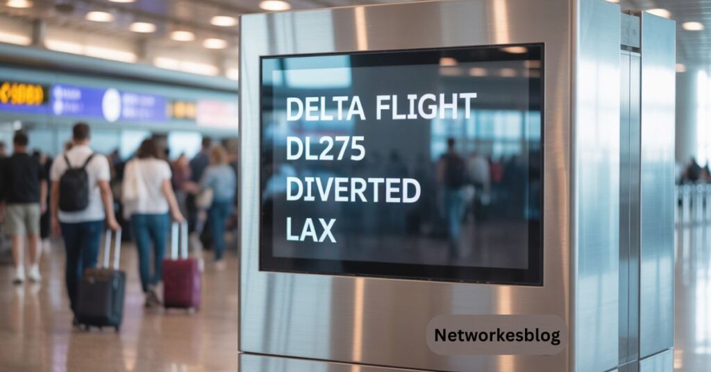 delta flight dl275 diverted lax