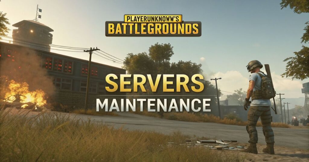 player unknown battlegrounds server maintenance​
