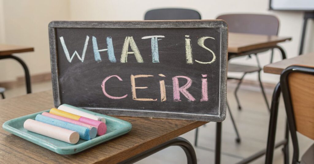 What Is Çeiri