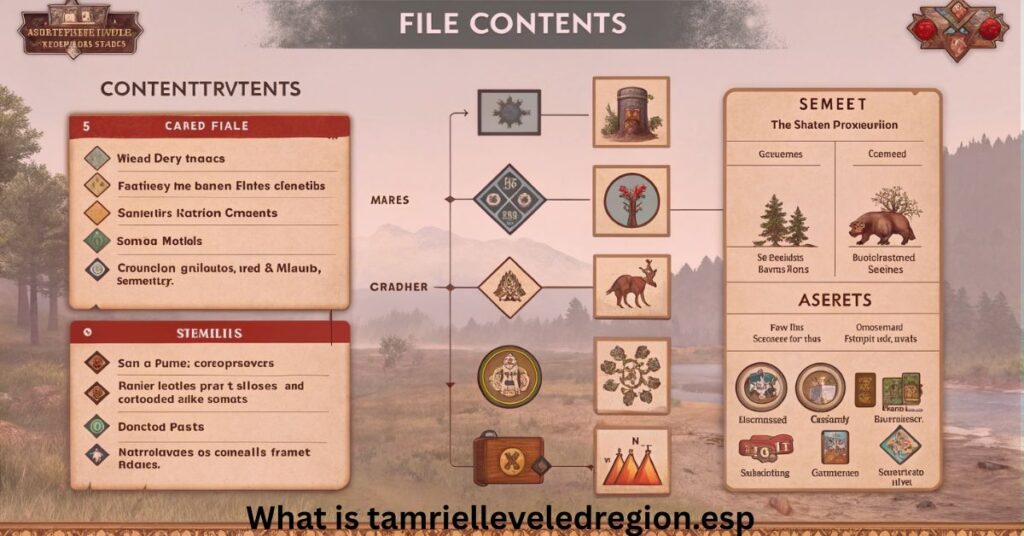 What is tamrielleveledregion.esp