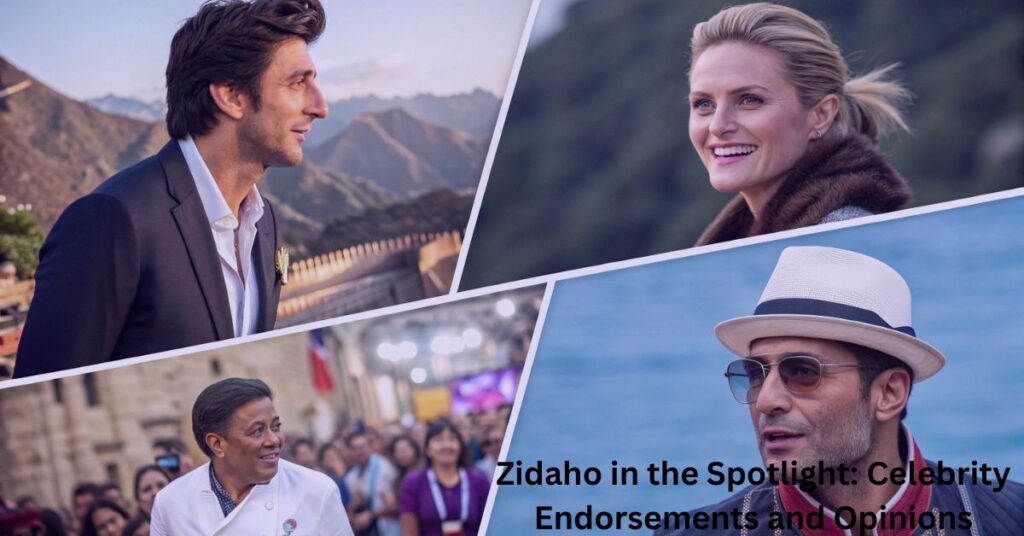Zidaho in the Spotlight: Celebrity Endorsements and Opinions